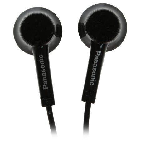 Наушники Panasonic RP-TCM115GCK внутриканальные 10-24000Гц 1.2м 3.5мм 98дБ микрофон, черный