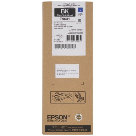 Картридж струйный Epson C13T964140 черный (5000 стр) для WorkForce WF-M5299DW WF-M5299, WF-M5799DWF WF-M5799