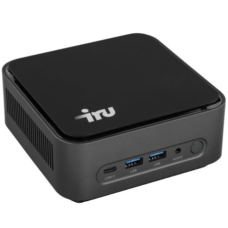 Мини ПК IRU 110ALCN N100 (0.8) 8Gb SSD256Gb UHDG noOS GbitEth WiFi BT черный (2012483)