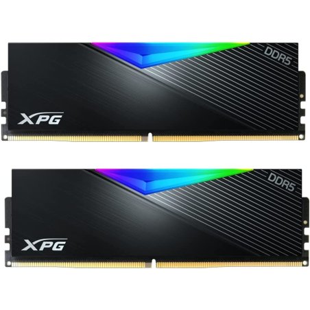 Оперативная память XPG Lancer, DDR5, 32GB (2x16GB), 7200MHz, CL34, DIMM, с радиаторами, RGB, черный