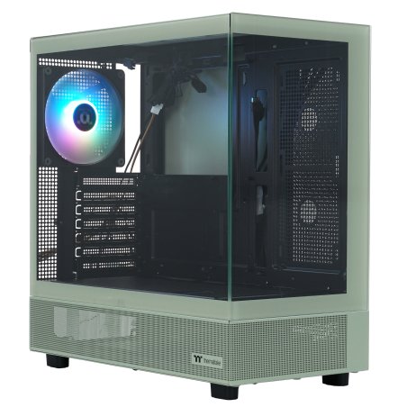 Компьютерный корпус Thermaltake View 270 TG ARGb зеленый без БП ATX 6x120мм 2x140мм 1x200мм 2xUSB 3.0 audio bott PSU