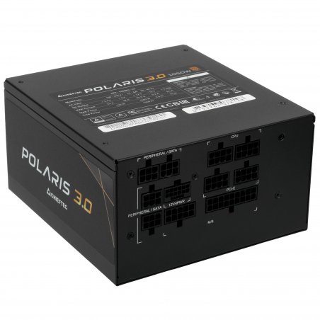 Блок питания Chieftec Polaris 3.0 PPS-1050FC-A3, 1050Вт, 80 PLUS Gold, 135мм, модульный, черный