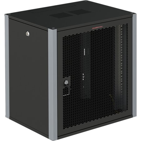 Шкаф коммутационный Sysmatrix (WP 6609.730) настенный 9U 600x600 мм пер. дв. перфор. 2 бок. пан. 60 кг серый 20 кг IP20