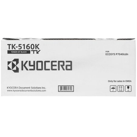 Картридж лазерный для Kyocera-Mita Ecosys P7040CDN черный TK-5160K 16K JPN
