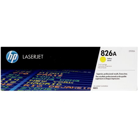 Тонер Картридж HP 826A CF312A желтый для HP CLJ Ent M855