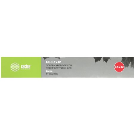 Картридж лазерный Cactus CS-EXV42 черный (10200 стр.) для Canon IR 2202/2202N/2204 MFP/2204F MFP/2204N MFP