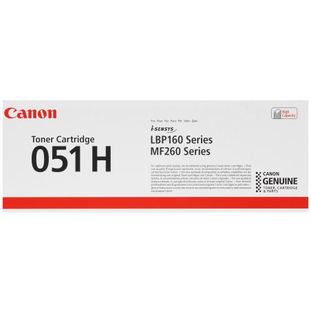 Картридж лазерный Canon 051H BK черный (4100 стр.) для Canon LBP162dw