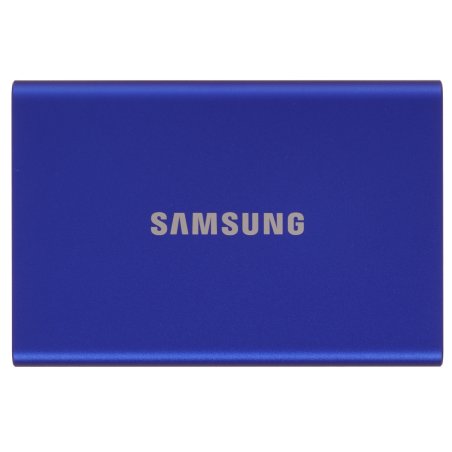 Внешний SSD Samsung T7, 1TB, USB 3.2 Gen 2 Type-C, R/W 1050/1000, синий
