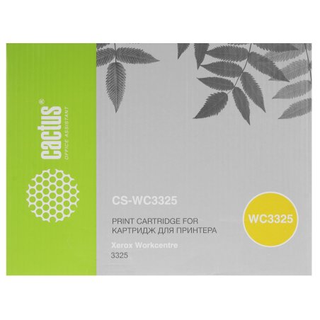 Картридж лазерный Cactus CS-WC3325 (106R02312) черный (11000 стр.) для Xerox 3325