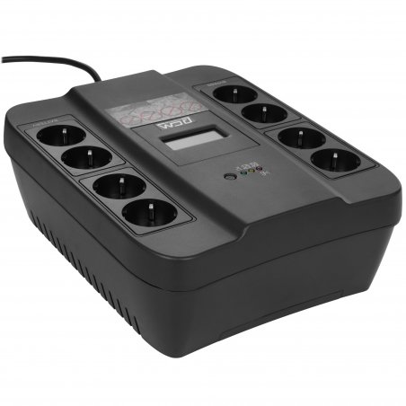 Источник бесперебойного питания Powercom Spider SPD-550U LCD 330Вт 550ВА черный