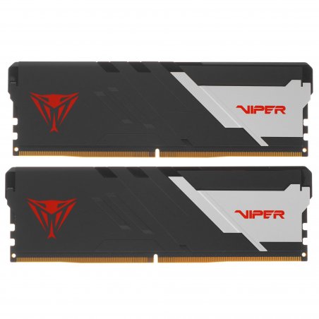 Оперативная память Patriot Viper Venom, DDR5, 32GB (2x16GB), 5600MHz, CL36, DIMM, с радиатором, черный