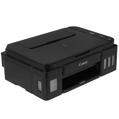 МФУ струйное Canon PIXMA G2410 (2313C009), A4, цветной, печ. 8.8 стр/мин (ч/б) 5 стр/мин (цвет), скан. до 19 стр/мин., 1200 x 4800 dpi (принтер) 1200x600dpi (сканер), USB