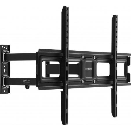 Кронштейн для телевизора Hyundai GL-N4 черный 32"-75" макс.40кг настенный поворотно-выдвижной и наклонный