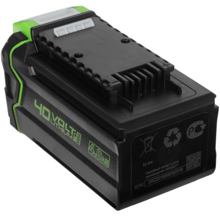 Аккумулятор Greenworks G40B4, 40V, 4 А.ч 2927007