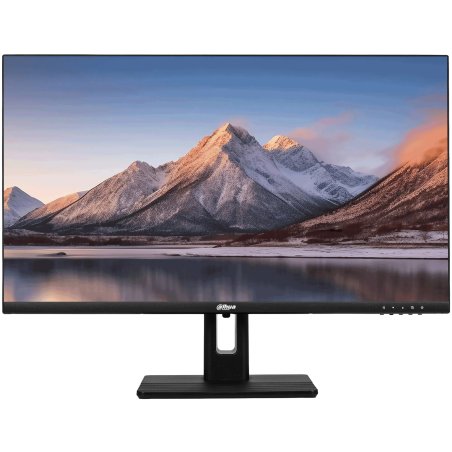 Монитор 24.5" Dahua DHI-LM25-B200BS VA 1920x1080, 100 Гц, 5 мс, 16:9, 250 кд/м², 1xVGA, 1xHDMI, 1x3.5 мм, 2x1 Вт, черный