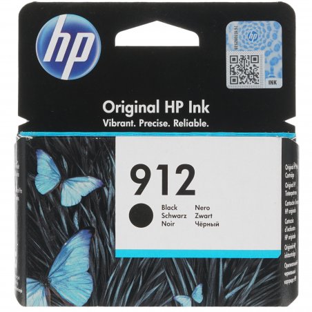 Картридж струйный HP 912 3YL80AE черный (300 стр.) для HP DJ IA OfficeJet 801x/802x