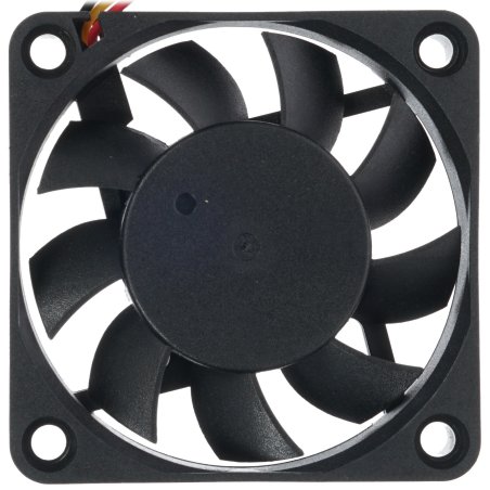 Вентилятор для корпуса Gembird D6015SM-3 черный, 60 мм, 4000 об/мин, 25 дБ, 3 pin