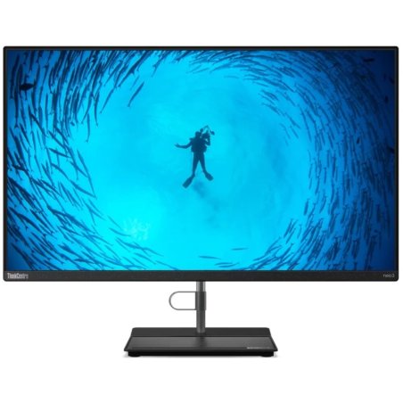 Моноблок Lenovo ThinkCentre neo 50a 27 Gen 5 All-In-One 27" FHD (1920x1080) IPS AG 300N, i7-13620H, 16Gb SO-DIMM DDR5-5200, 512Gb SSD M.2, Intel UHD, WiFi6, BT, 5.0MP Cam, USB KB&Mouse, NoOS, Luna Grey, 1Y