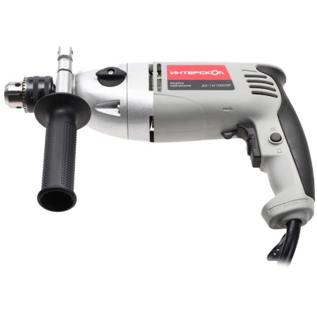 Дрель ударная Интерскол ДУ-16/1000ЭР 1000Вт патрон:кулачковый реверс