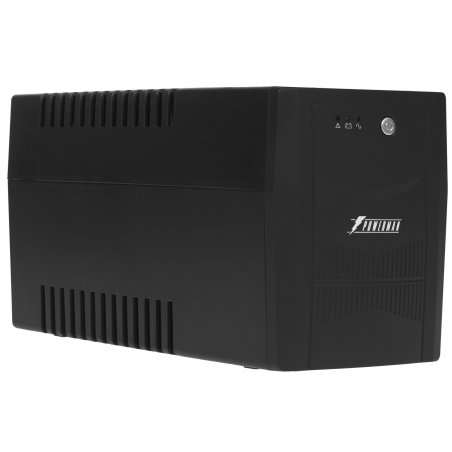 Источник бесперебойного питания Powerman UPS Back Pro 1500 black (линейно-интерактивный, 1500VA, 900W, 4xEURO) (6117061)