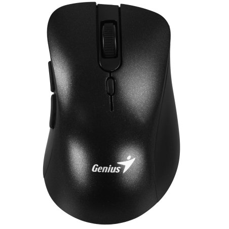 Мышь беспроводная Genius Ergo 8100S черный, 1600 dpi, радиоканал, USB, кнопки - 6