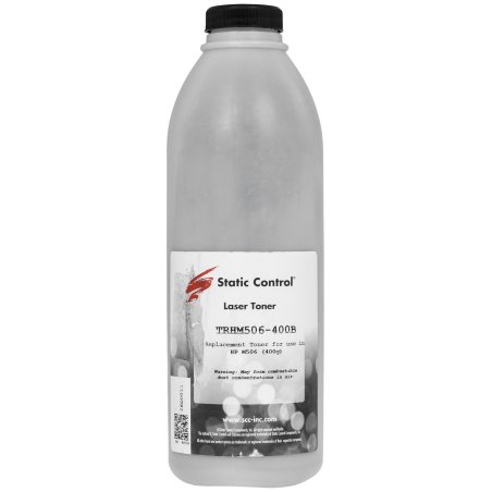 Тонер Static Control для HP LJ M506A/M402X, 400 г, флакон