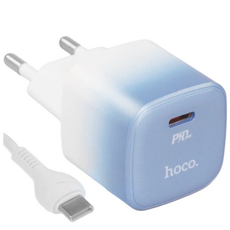 Сетевое зарядное устройство HOCO (6931474769381) C101Aai 1Type-C PD 20W, Blue ice