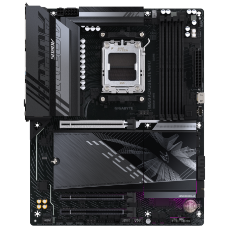 Материнская плата Gigabyte Z890 AORUS ELITE WIFI7 ICE, LGA 1851, Intel Z890, 4xDDR5, 4xSATA, 4xM.2, 1xPCIe 5.0 x16, 2xPCIe 4.0 x4, 1xDP, 1xUSB-C (DP), 1x 2.5Gb LAN, 4xUSB-A 2.0, 3xUSB-A 3.2 Gen 1, 2xUSB-A 3.2 Gen 2, 1xUSB-C 3.2 Gen 2 (Thunderbolt 4), 2x3.