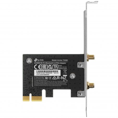 Адаптер PCI Express TP-Link Archer TX55E AX3000 Wi-Fi 6 Bluetooth 5.2