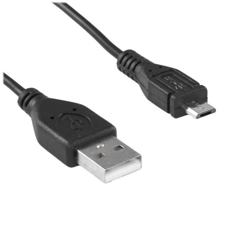 Кабель USB 2.0 Pro Гарнизон GCC-mUSB2-AMBM-0.3M, AM/microBM 5P, 0.3м, пакет
