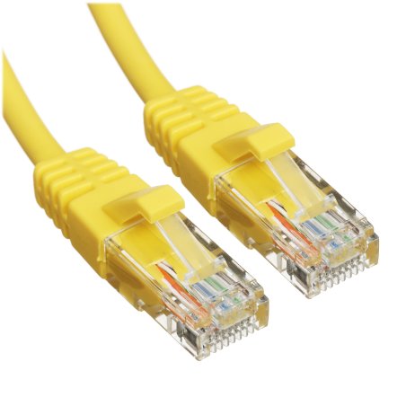 Патч-корд Suprlan 10-0164 UTP RJ-45 вил.-вилка RJ-45 cat.5e 3м желтый LSZH 24AWG