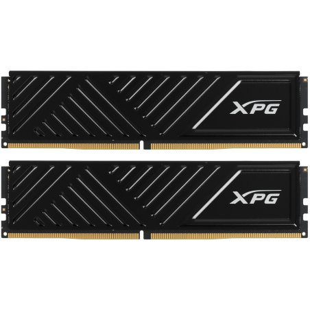 Модуль памяти ADATA 16GB DDR4 3200 UDIMM XPG GAMMIX D35 Gaming Memory AX4U32008G16A-DTBKD35 1.35V, Heat Shield, Kit (2x8GB), Black, RTL,