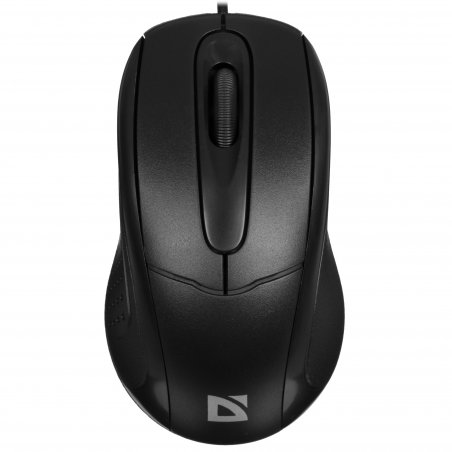 Мышь проводная Defender Standard MB-580 черный, 1000 dpi, USB, кнопки - 3
