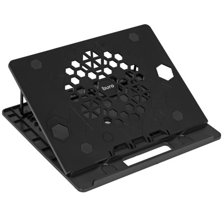 Подставка для ноутбука Buro BU-LS130 15.6" 280x250x15мм 520г металл/пластик черный