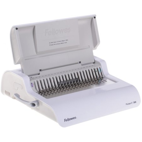 Переплетчик Fellowes Pulsar E (FS-56207) A4/перф.15л.сшив/макс.300л./пластик.пруж. (6-38мм)/электр.