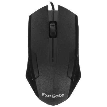 Мышь проводная ExeGate Professional Standard SH-9025 черный, 1000 dpi, USB, кнопки - 3