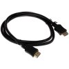 Кабель Cablexpert HDMI CC-HDMI4L-1M, 19M/19M, v2.0, серия Light, позол.разъемы, экран, 1м, черный, пакет