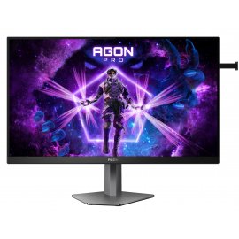 Монитор 27" Gigabyte AORUS FO27Q5P EK QD-OLED 2560x1440, 500 Гц, 0.03 мс, 16:9, 300 кд/м² (пиковая 1000 кд/м²), DisplayHDR True Black 500, HDMI 2.1, DP 2.1, MiniDP 2.1, USB-C (18 Вт), USB Hub (3x USB 3.2), 3.5 Jack, динамики (2x5 Вт), черный