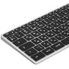 Клавиатура беспроводная Satechi Slim X3 Bluetooth Backlit Keyboard, Bluetooth, Серебристый ST-BTSX3S-RU