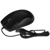 Мышь проводная Oklick 185M черный, 1200 dpi, USB, кнопки - 3