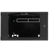 Шкаф настенный Lanmaster Next TWT-CBWNG-6U-6X4-BK 6U 550x450 мм пер. дв. стекл съемные бок. пан. 60 кг черный