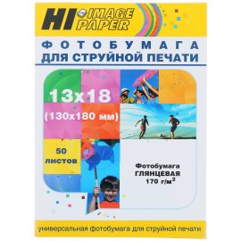 Фотобумага S'OK глянцевая, формат А4, плотность 160г/м2, 50 листов SA4160050G