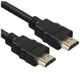 Кабель аудио-видео Cactus CS-HDMI.1.4-2 HDMI (m)/HDMI (m) 2м. Позолоченные контакты черный