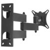 Кронштейн LE'STER LST-101.05 ТВ 10"- 32" vesa 100x100, черный, 2 колена