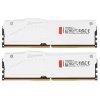Оперативная память Kingston Fury Beast RGb, DDR5, 64Gb (2x32Gb), 6000MHz, CL36, DIMM, с радиаторами, RGb, белый