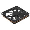 Вентилятор для корпуса 5bites FB12015S-12L3 черный, 120 x 120 x 15 мм, пластик, 1200 об/мин, 27 дБ, 3 pin