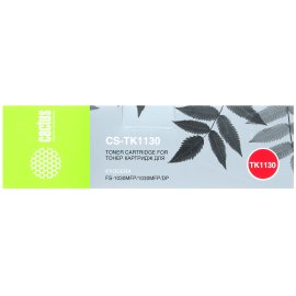 Картридж лазерный Cactus CS-TK1130 черный (3000 стр.) для Kyocera FS-1030MFP/FS-1130MFP