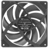 Вентилятор Thermaltake Toughfan EX14 Pro реверсивный 140x140x25mm черный 4-pin 31.6-34.1dB Ret (CL-F172-PL14BL-A)