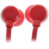 Наушники-гарнитура JBL T110 красный
