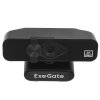 Веб-камера ExeGate EX287380RUS Stream C940 2K T-Tripod (матрица 1/3" 5Мп, 2560x1440, 30fps, 4-линзовый объектив, ручной фокус, USB, микрофон с шумоподавлением, поворотное крепление, телескопический штатив Tripod Tele Ball, кабель 1,5 м, поддержка H.264, W